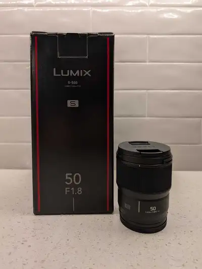 Panasonic Lumix 50mm F1.8 Full Frame Lens, View more