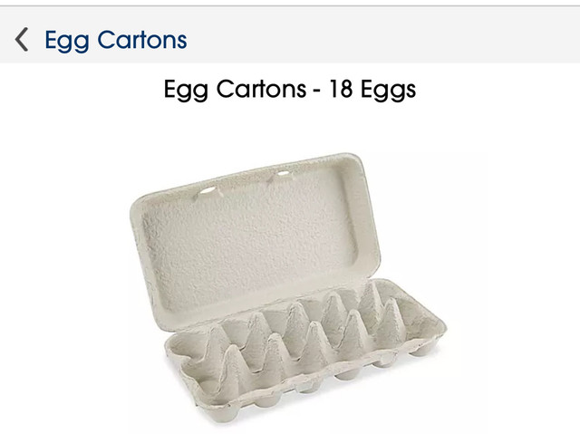 egg cartons in Free Stuff in Brockville