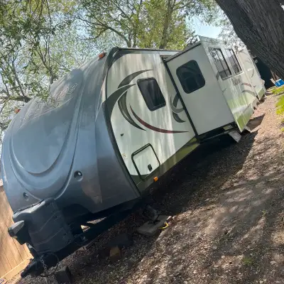 This camper is in good condition and ready for your next adventure! It features a cozy interior with...