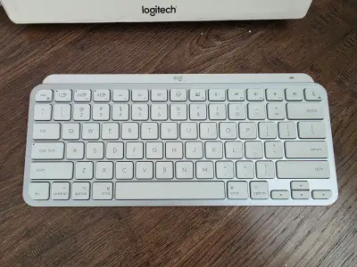 Logitech MX Keys Mini for Mac - Pale Gray, View more
