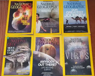 National Geographic Magazines, View more