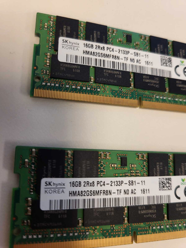16gb Ram Memory sticks for laptops  in System Components in Kitchener / Waterloo - Image 3