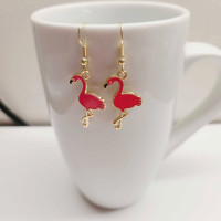 Flamingo Earrings 