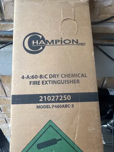 Champion Pro Fire Extinguisher, View more