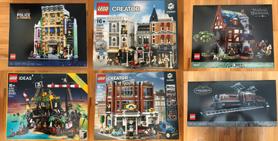 BNIB - NEW/SEALED Lego Sets SOLD - 10255 Assembly Square SOLD - 10264 Corner Garage SOLD - 10278 Pol...