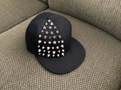 New item. 39 spikes. Spiked Punk Rocker Hat. Gorgeous. Go clubbing. Mad max style. Mad fashion. Acce...