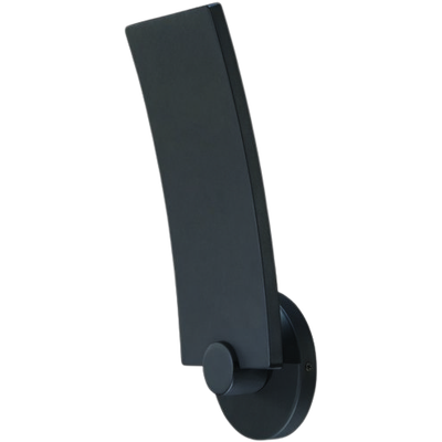 Brand new Minka Flipout LED outdoor wall sconce in coal black, model P1235-066-L. Price is $270.47 a...