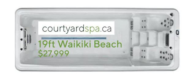 New 13ft-14ft-15ft-19ft-20ft Swim Spas In Stock -Fully Loaded WO in Hot Tubs & Pools in Woodstock - Image 4