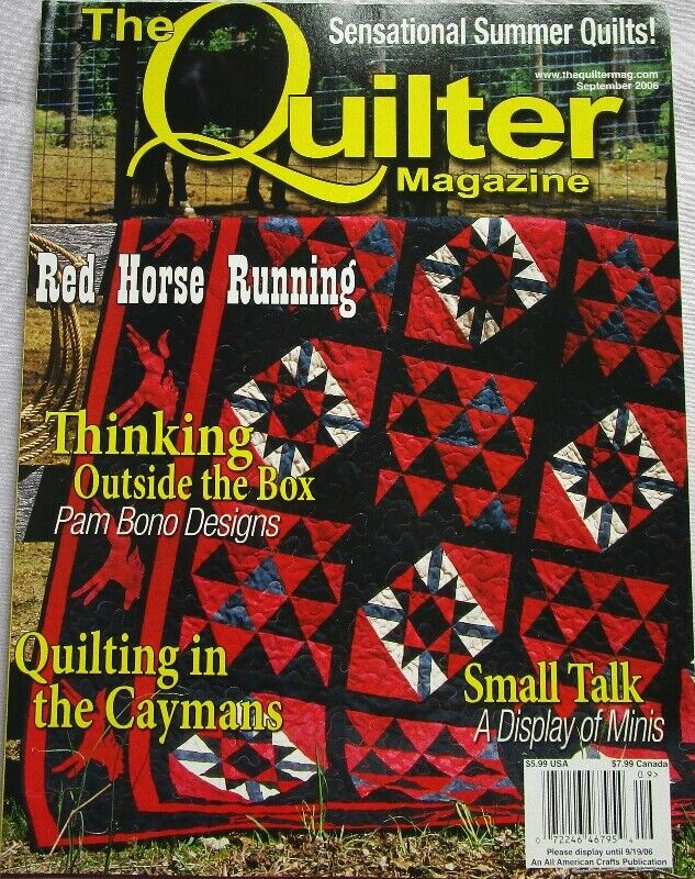 **QUILT MAGAZINE** The Quilter Magazine Magazines Belleville Kijiji