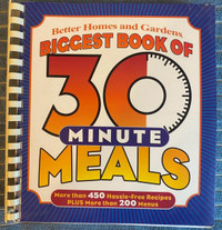 Biggest Book of 30 Minute Meals cookbook