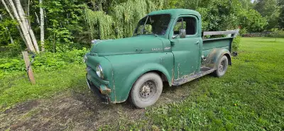 1952 Fargo 2.8ltr chev s10 4spd manual 4x4. BC registration. $7500 no trades.