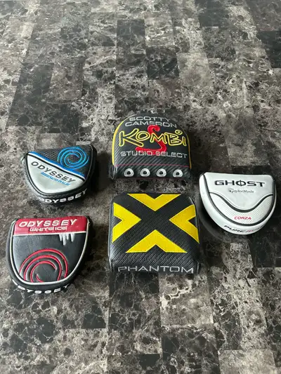 Assorted Putter Headcovers, View more