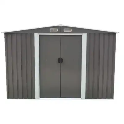 brand new in the box 6x8 metal shed, View more