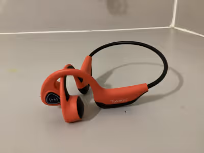 Casque Bluetooth a conduction osseuse, microphone intégré, batterie rechargeable de longue durée, co...