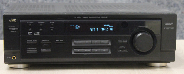 500 watt JVC RX 6020V Receiver in Stereo Systems & Home Theatre in St. Catharines - Image 2