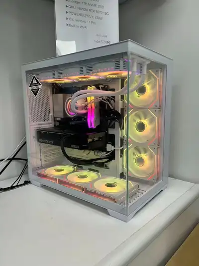 Newly built  AMD Ryzen 7 7800X3D ,32G, 1TB SSD RTX 5070, View more