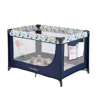 Pamo Babe Portable Enclosed Baby Playpen with Matt