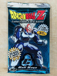 19X DBZ CCG CELL SAGA 10 CARD BOOSTER PACK SEALED AUTHENTIC