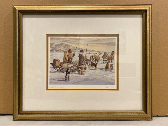 INUIT PRINT NORI PETER in Arts & Collectibles in Ottawa