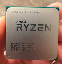 AMD Ryzen 5 2600 CPU with stock cooler (used)