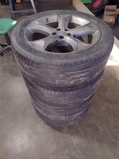 4 x 20" OEM Toyota wheels for sale. Very good condition. Should fit most Toyota vehicles. Tires that...