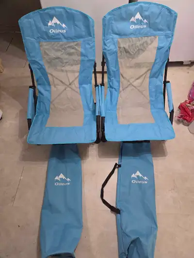 Brand New Pair of Oileus Low Profile Beach Chairs – Never Used, View more