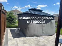 installation of gazebo  Mississauga / Peel Region Toronto (GTA) Preview