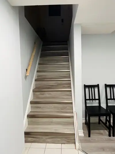 One newly renovated basement bedroom with furnitures is ready for long term Female students to rent....