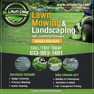 Lawn Mowing & Property maintenance, View more