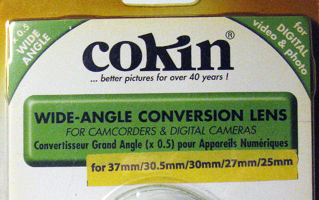 COKIN WIDE-ANGLE CONVERSION LENS FOR 37mm - 30mm - 27mm - 25mm in Other in City of Toronto - Image 4
