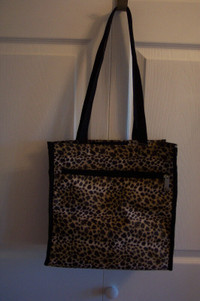 Leopard Print, New, Tote Bag At Reduced Price