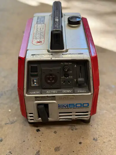 Honda EM500 generator, View more