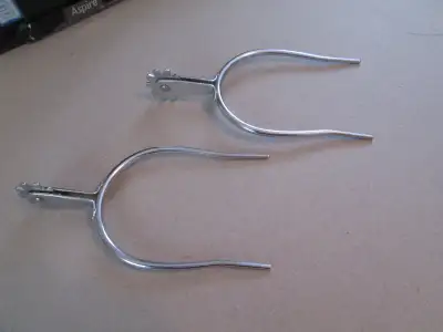 pair of western spurs (new never used), View more