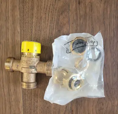 Apollo Thermostatic Mixing Valve with Fittings, View more