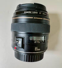 Canon objectif Ef 85. mm. 1.8f