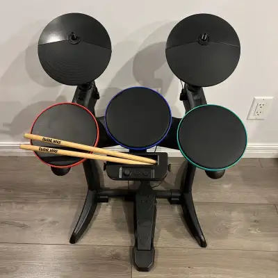 GUITAR HERO WARRIORS OF ROCK WIRELESS DRUM SET NINTENDO WII, View more