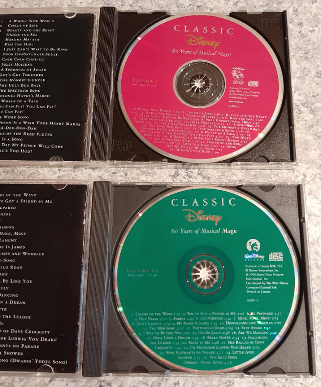 6 Disney Soundtracks CDs in CDs, DVDs & Blu-ray in Abbotsford - Image 2