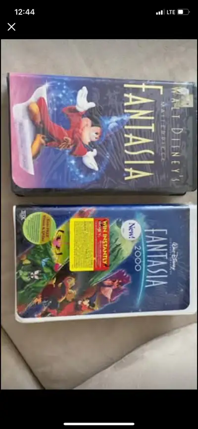 Sealed fantasia 2000 and Fantasia masterpiece Still sealed