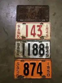 Licence plates