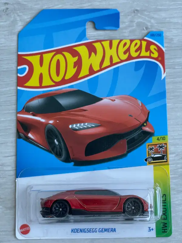 Hot wheels Koenigsegg Gemera Orange Red in Toys & Games in City of Toronto - Image 2