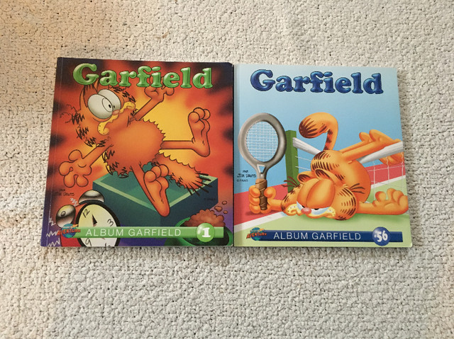 Lot de 2 albums Garfield (Tomes 1 et 56) dans Bandes dessinées  à Longueuil/Rive Sud