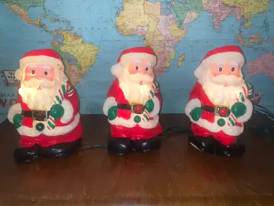 3 Dancing Santa’s Christmas decor, View more