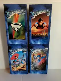 The Complete Super Man Collection- 4 VHS Set