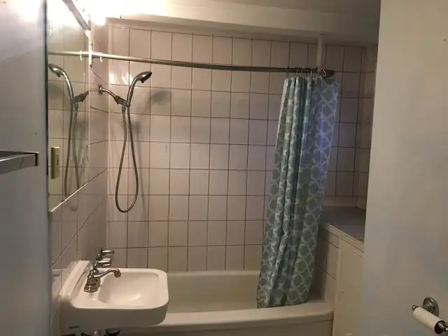 one bed room separated washroom, entrance, kitchen