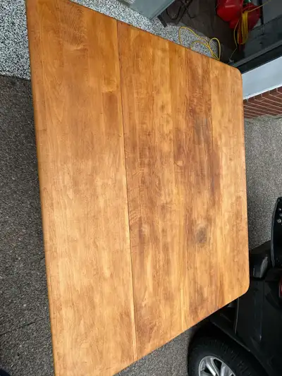 Vintage wood table, View more