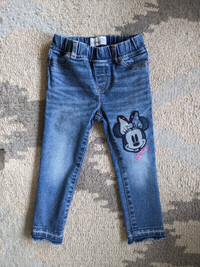 BabyGap Size 4T Disney Minnie Mouse jeans