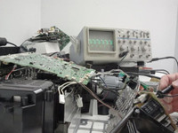 Any  problems of TV repair $ 100.00 flat rate !