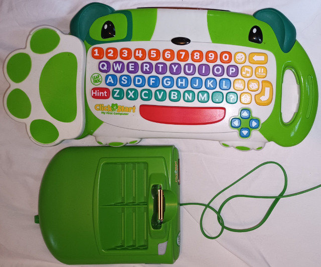 LeapFrog ClickStart My First Computer (Green) in Toys & Games in London - Image 3