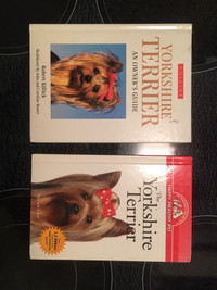 2 x Yorkshire Terrier books 