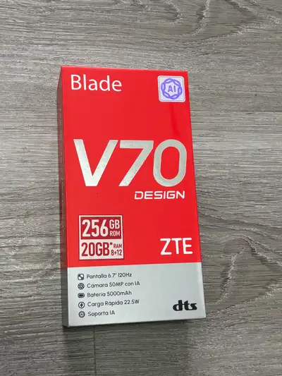 Brand New ZTE Blade V70 Design , View more